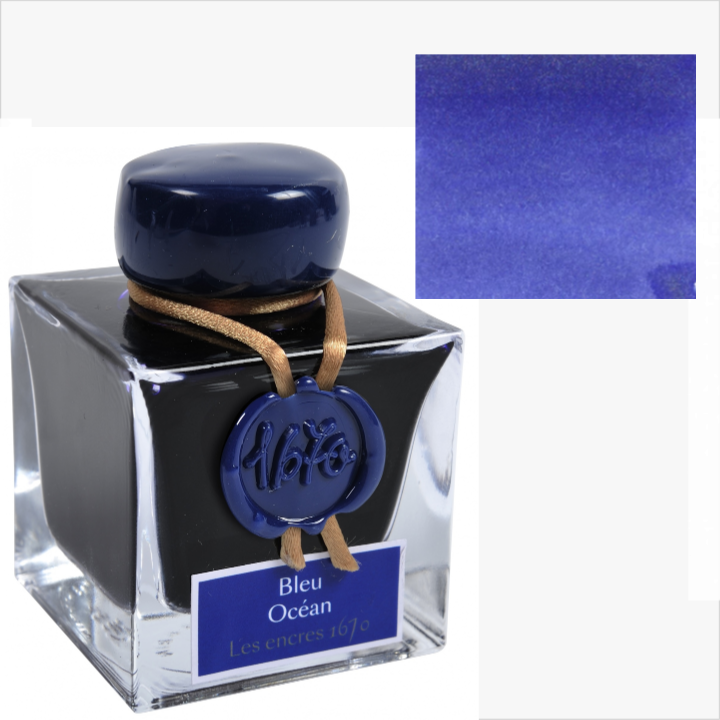 Herbin 1670 Anniversary Inks With Gold Shimmer