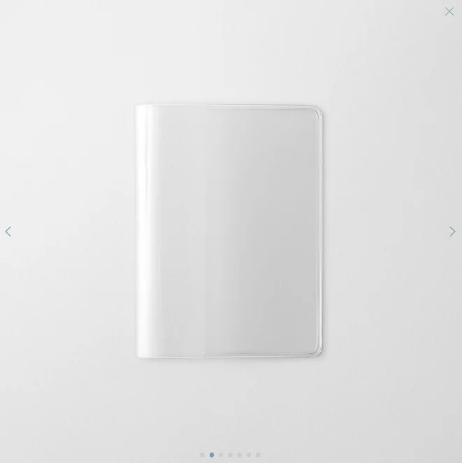 Midori MD Paper A6 Notebook Clear Cover