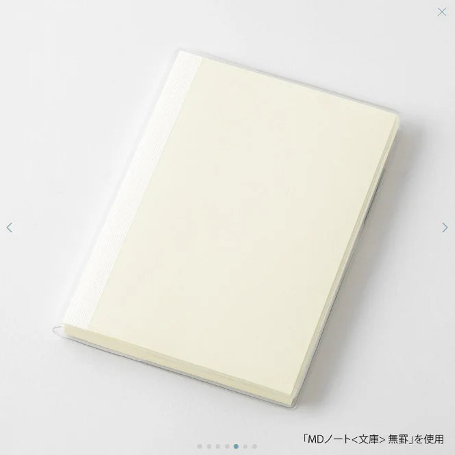 Midori MD Paper A6 Notebook Clear Cover