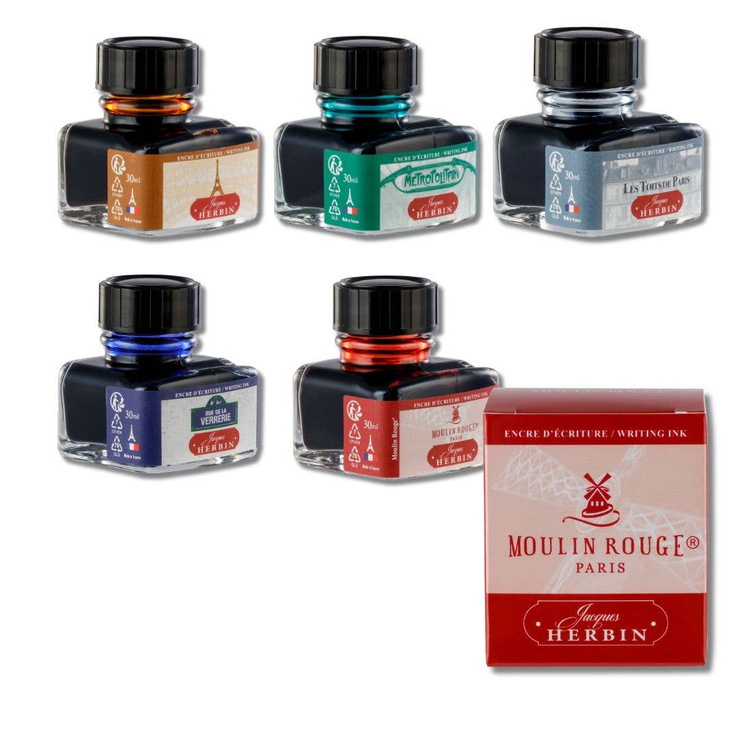 Jacques Herbin "Paris Collection" Fountain Pen Inks