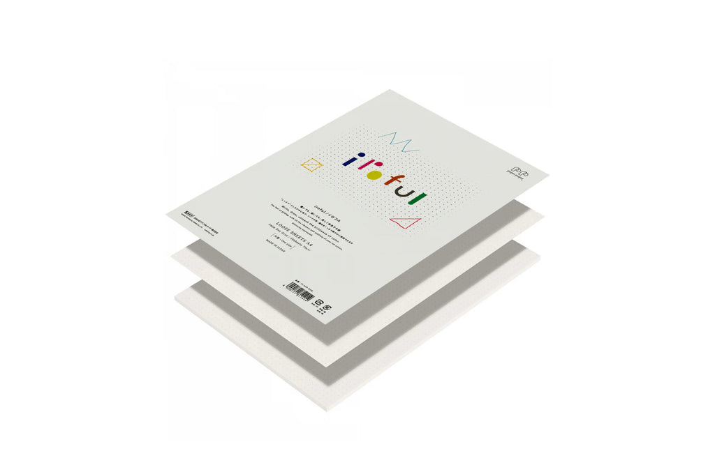 Sakae TP Iroful Loose Leaf Paper - A4 - Dot Grid - 50 Sheets