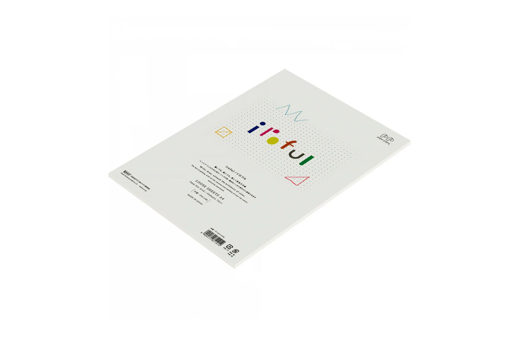 Sakae TP Iroful Loose Leaf Paper - A4 - Dot Grid - 50 Sheets
