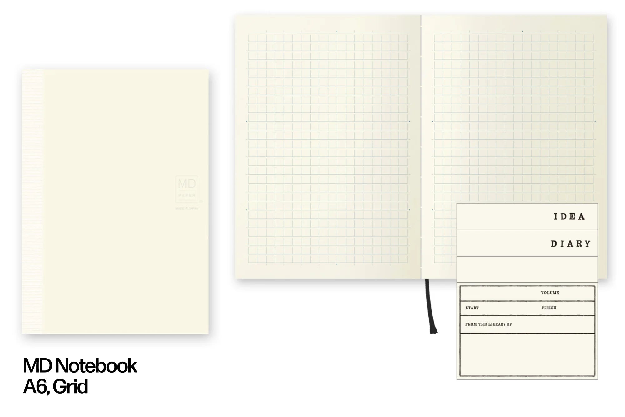 Midori MD Notebook - A6 - Dot Grid